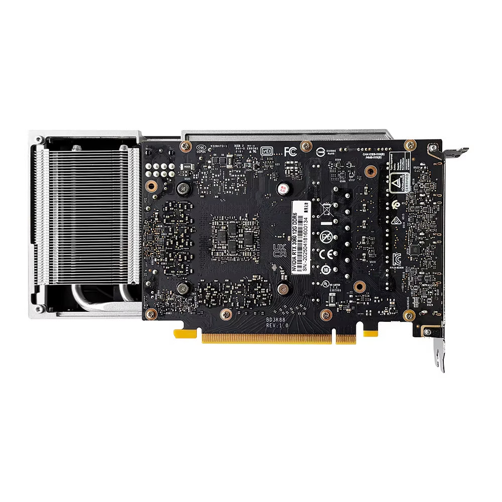 RTX 3060 12GB Graphics Card GDDR6 192Bit PCI Express 4.0 ×16 8Pin NVIDIA GPU Rtx 3060 Gaming Video Card Placa De Video